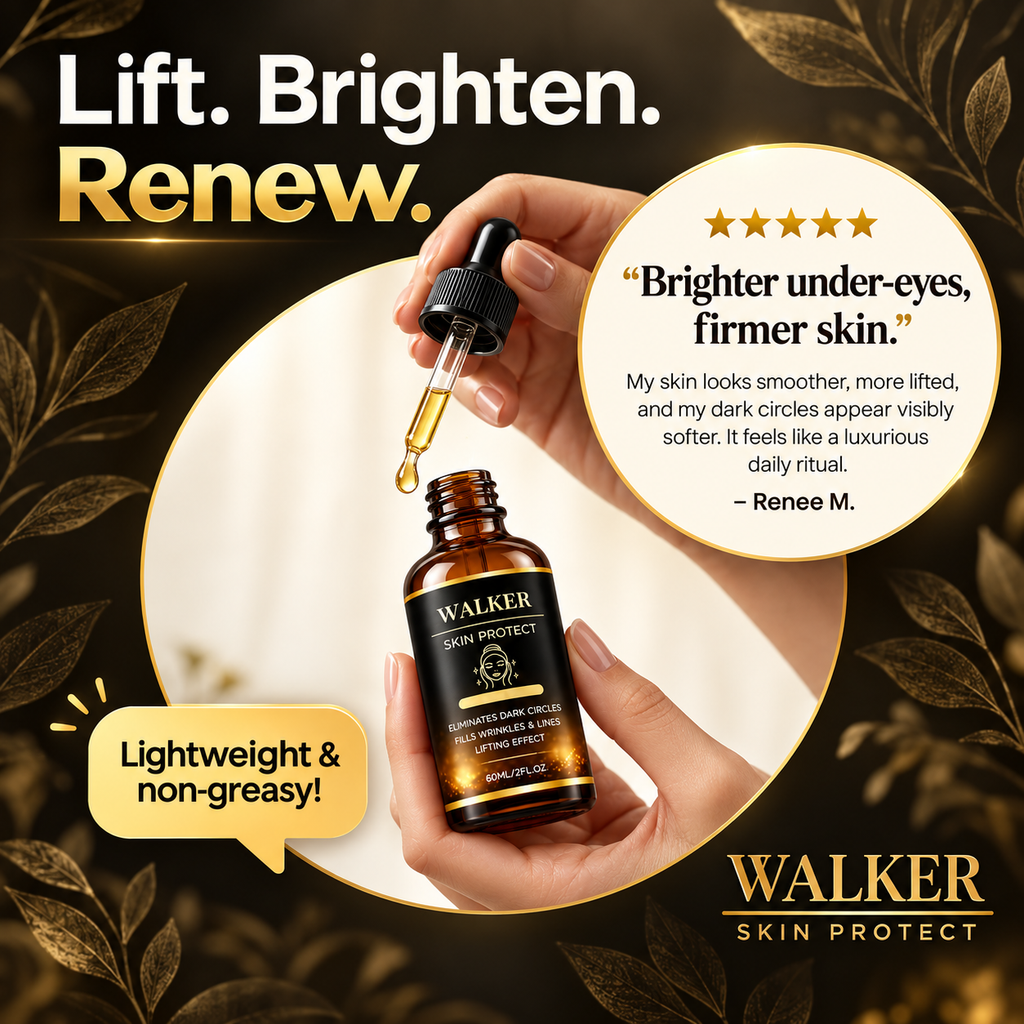 Walker Skin Protect® -  Target Dark Circles, Wrinkles & Fine Lines